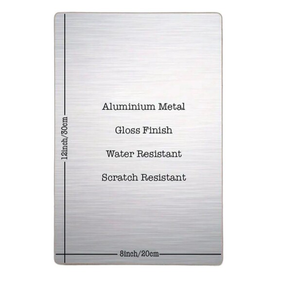 🥃 Vintage Jim Beam Metal Sign – 8x12 Wall Art – Bar Decor – Rustic Tin Sign - Picture 4 of 5